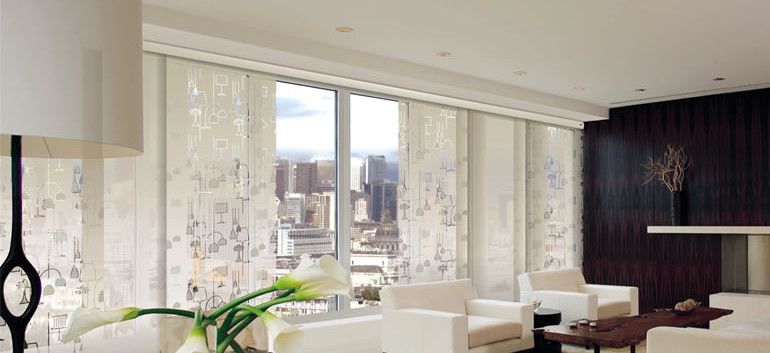 Sistemcort  Panel japonés, más que una cortina un elemento decorativo
